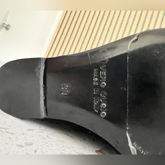 Christophe Lemaire- NEW - Leather Ankle Boots- Navy - 39 -US 9 - Picture 4 of 10